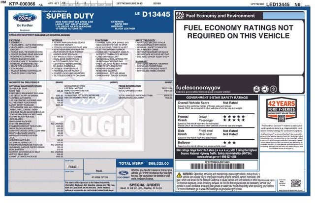 2020 Ford Super Duty F-250 SRW LARIAT