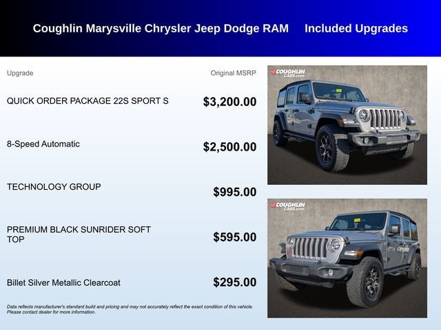 2021 Jeep Wrangler Unlimited Sport S