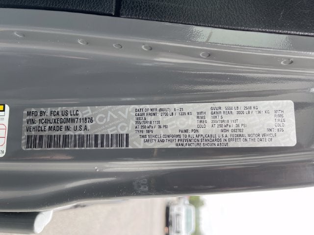 2021 Jeep Wrangler Unlimited Sahara