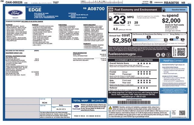 2024 Ford Edge SE