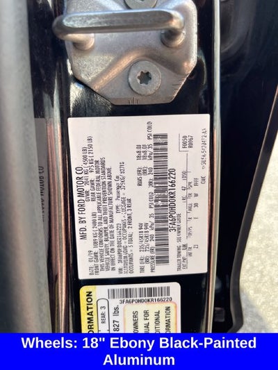 2019 Ford Fusion SE