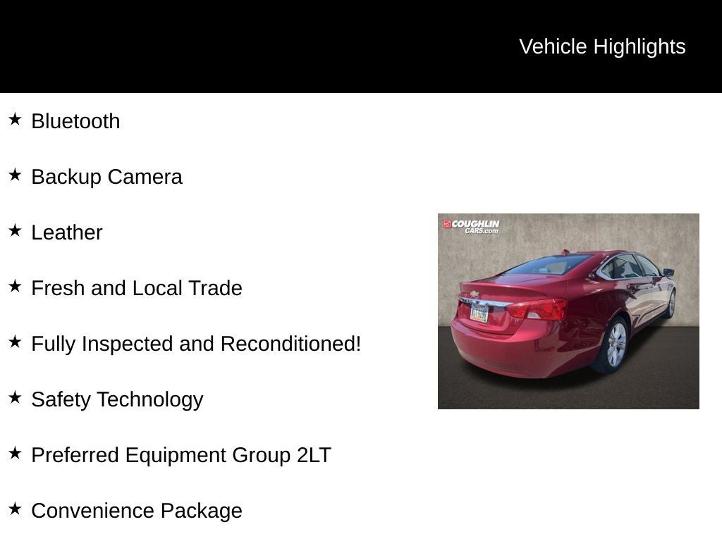2014 Chevrolet Impala LT 2LT