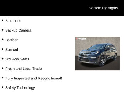 2018 Honda Pilot Elite