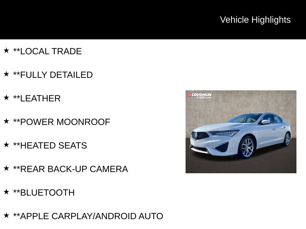 2020 Acura ILX Base
