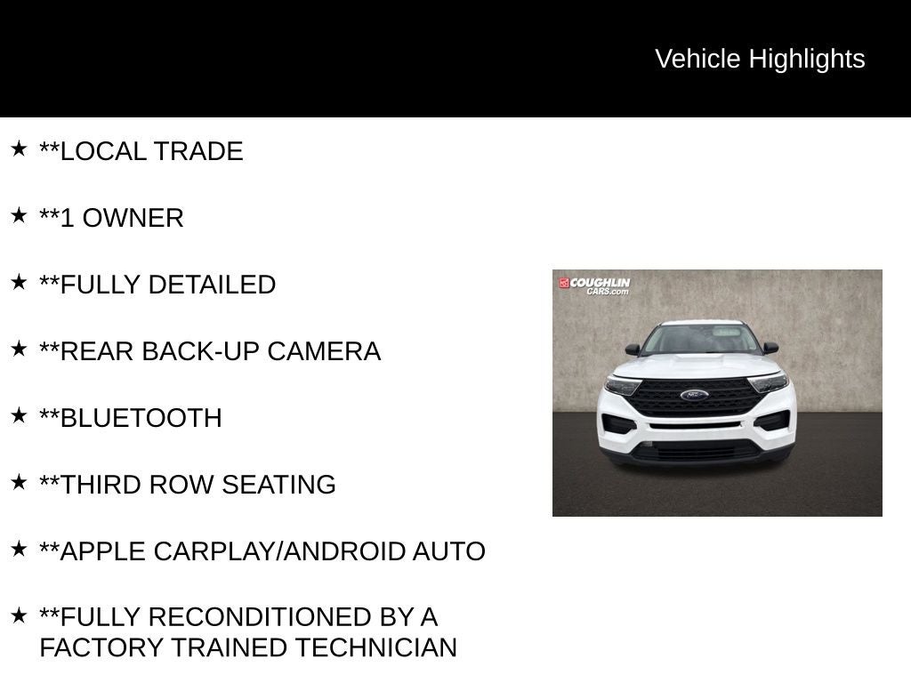 2021 Ford Explorer Base