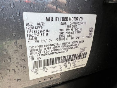 2022 Ford Explorer Timberline