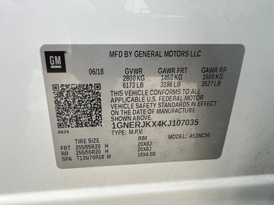 2019 Chevrolet Traverse RS 2LT