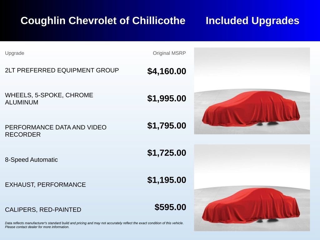 2015 Chevrolet Corvette Stingray 2LT