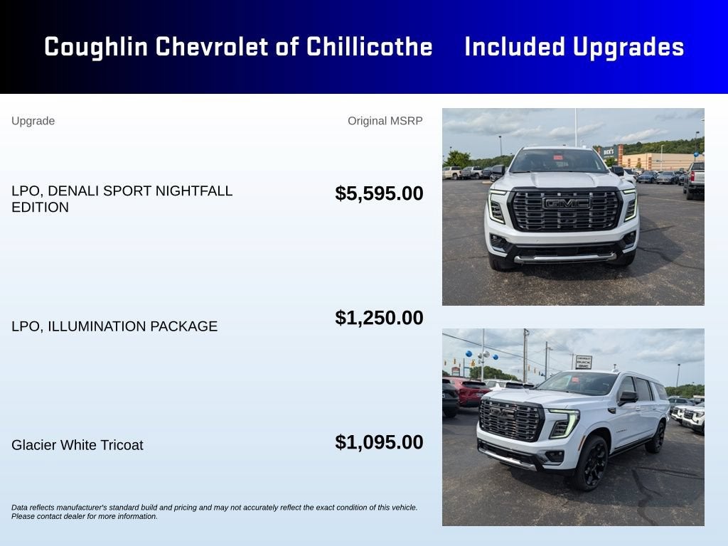 2026 GMC Yukon XL Denali Ultimate