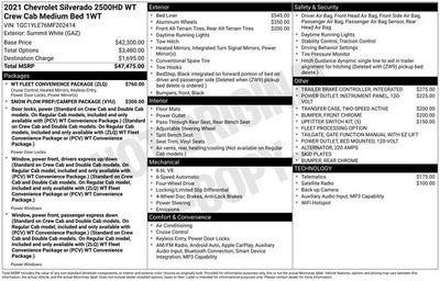 2021 Chevrolet Silverado 2500 HD Work Truck