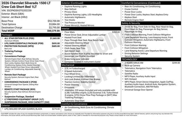 2026 Chevrolet Silverado 1500 LT