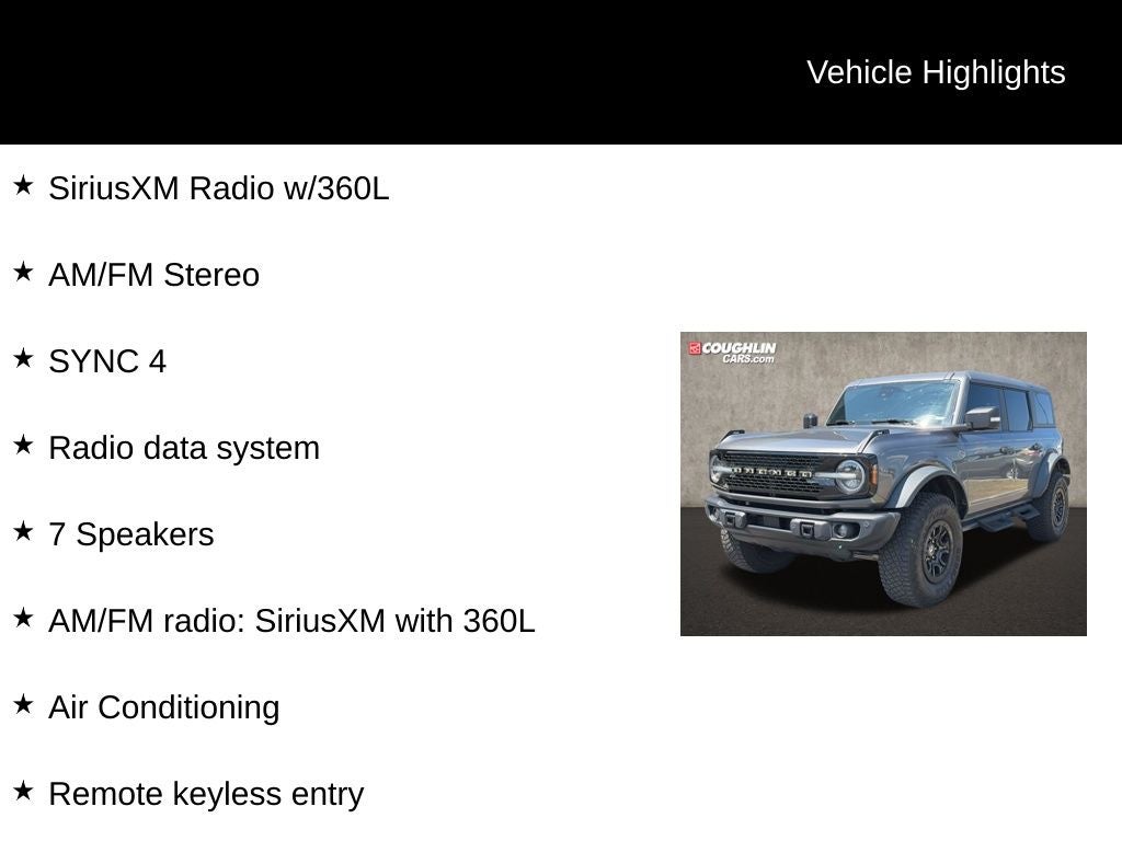 2023 Ford Bronco Wildtrak