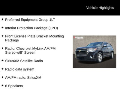 2018 Chevrolet Traverse LT Cloth