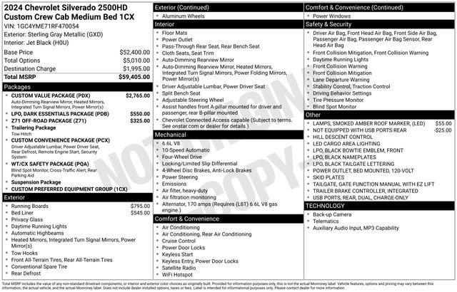 2024 Chevrolet Silverado 2500 HD Custom