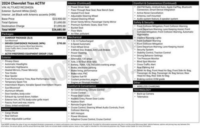 2024 Chevrolet Trax ACTIV
