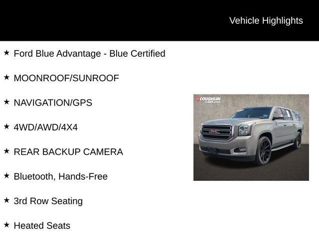 2019 GMC Yukon XL SLT Standard Edition