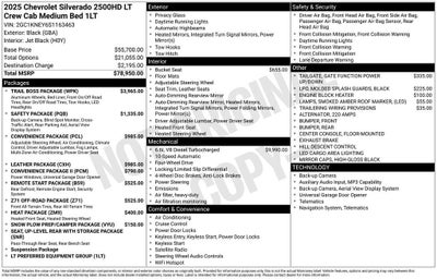 2025 Chevrolet Silverado 2500 HD LT